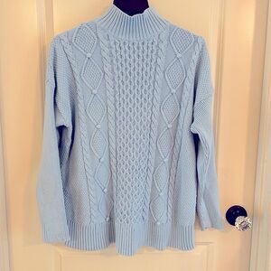 J. Crew funnel neck sweater, size M